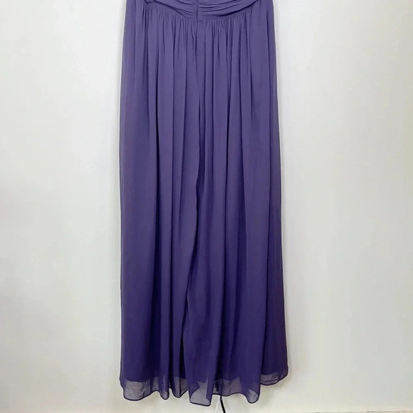 DESSY COLLECTION | LUX CHIFFON BRIDEMAID PROM DRESS IN CONCORD COLOR - Picture 10 of 14